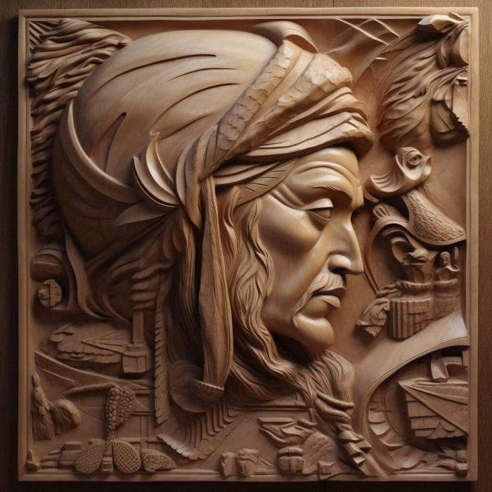 نموذج ثلاثي الأبعاد لآلة CNC 3D Art 